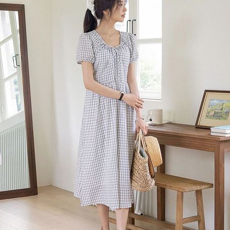 A collection of Dongdaemum Women’s Dresses, encapsulating the charm of Korean fashion.