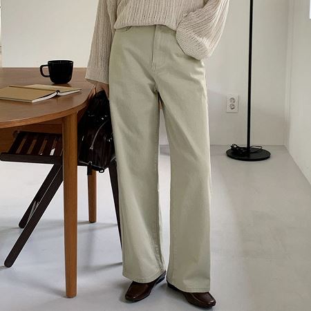 An array of Dongdaemum Women’s Pants, embodying the versatility of Korean fashion.