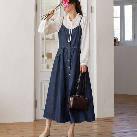 Dongdaemum Women’s Dresses, a testament to the elegance and quality of wholesale Korean fashion.