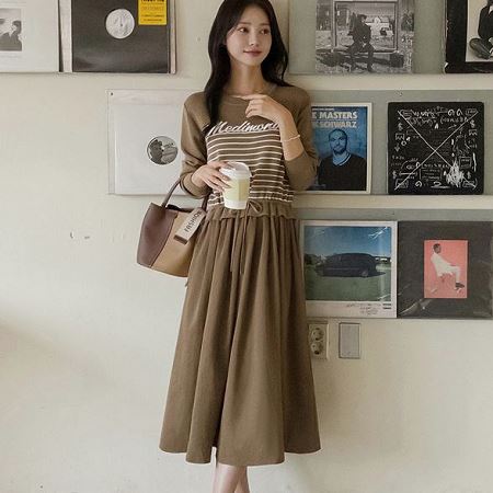 A collection of Dongdaemum Women’s Dresses, encapsulating the charm of Korean fashion.