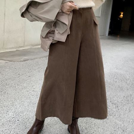 An array of Dongdaemum Women’s Pants, embodying the versatility of Korean fashion.