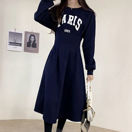 A collection of Dongdaemum Women’s Dresses, encapsulating the charm of Korean fashion.