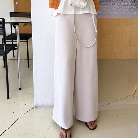 An array of Dongdaemum Women’s Pants, embodying the versatility of Korean fashion.
