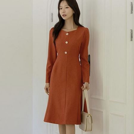 A collection of Dongdaemum Women’s Dresses, encapsulating the charm of Korean fashion.