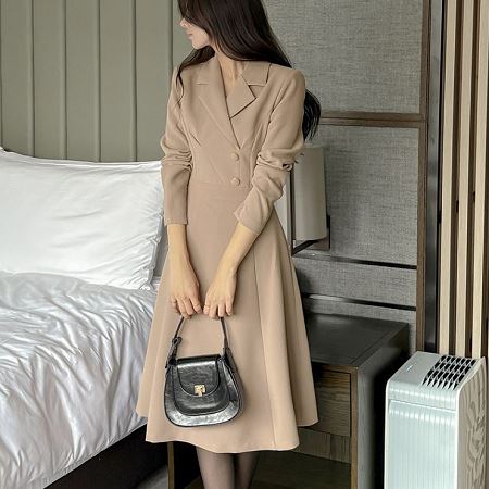 A collection of Dongdaemum Women’s Dresses, encapsulating the charm of Korean fashion.