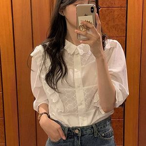 A selection of Dongdaemum Women’s Shirts & Tops, showcasing the best of Korean fashion.