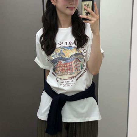 A selection of Dongdaemum Women’s Shirts & Tops, showcasing the best of Korean fashion.