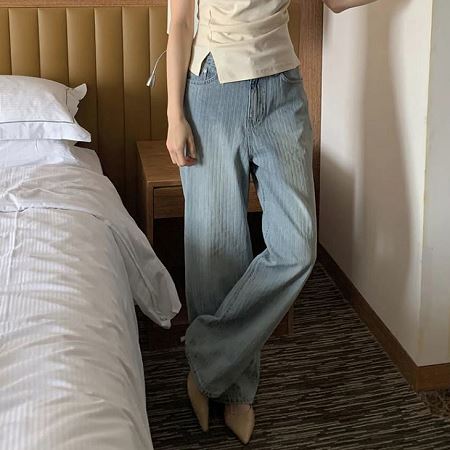 An array of Dongdaemum Women’s Pants, embodying the versatility of Korean fashion.