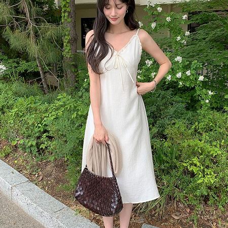 A collection of Dongdaemum Women’s Dresses, encapsulating the charm of Korean fashion.