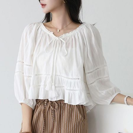 A selection of Dongdaemum Women’s Shirts & Tops, showcasing the best of Korean fashion.