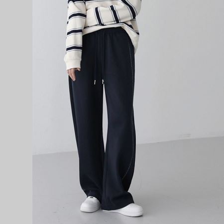 An array of Dongdaemum Women’s Pants, embodying the versatility of Korean fashion.