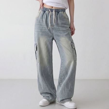 An array of Dongdaemum Women’s Pants, embodying the versatility of Korean fashion.