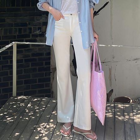 An array of Dongdaemum Women’s Pants, embodying the versatility of Korean fashion.