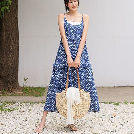 A collection of Dongdaemum Women’s Dresses, encapsulating the charm of Korean fashion.