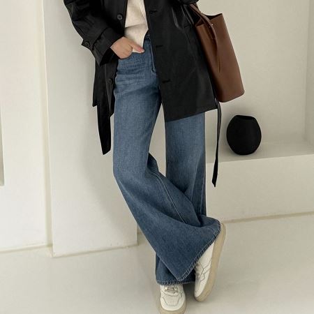 An array of Dongdaemum Women’s Pants, embodying the versatility of Korean fashion.