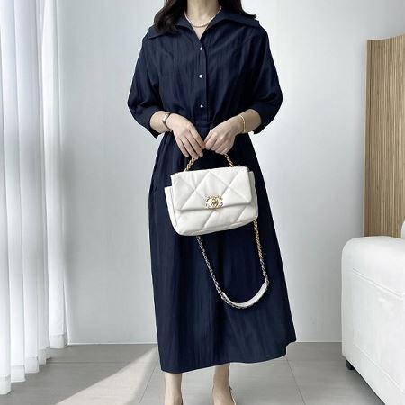 A collection of Dongdaemum Women’s Dresses, encapsulating the charm of Korean fashion.