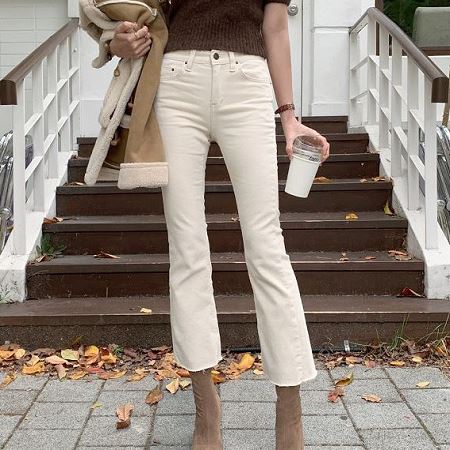 An array of Dongdaemum Women’s Pants, embodying the versatility of Korean fashion.