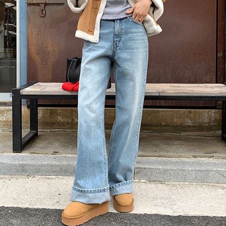 An array of Dongdaemum Women’s Pants, embodying the versatility of Korean fashion.