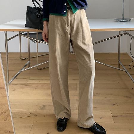 An array of Dongdaemum Women’s Pants, embodying the versatility of Korean fashion.