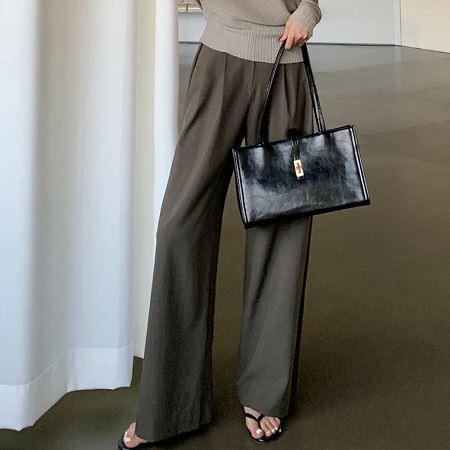 An array of Dongdaemum Women’s Pants, embodying the versatility of Korean fashion.