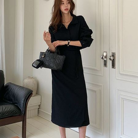 A collection of Dongdaemum Women’s Dresses, encapsulating the charm of Korean fashion.