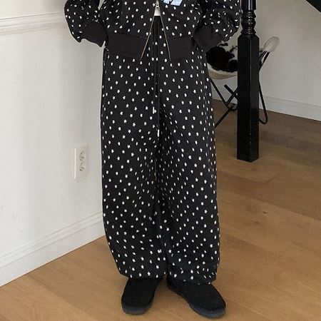 An array of Dongdaemum Women’s Pants, embodying the versatility of Korean fashion.