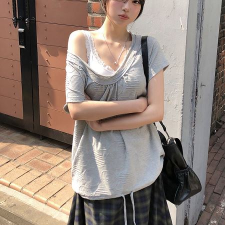 A selection of Dongdaemum Women’s Shirts & Tops, showcasing the best of Korean fashion.