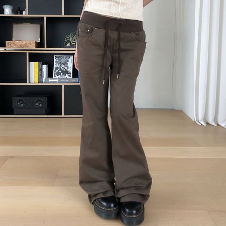 An array of Dongdaemum Women’s Pants, embodying the versatility of Korean fashion.