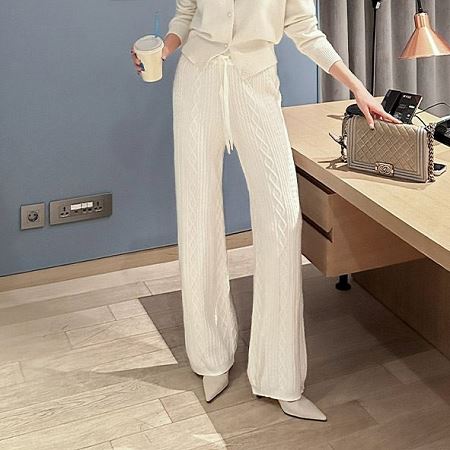 An array of Dongdaemum Women’s Pants, embodying the versatility of Korean fashion.