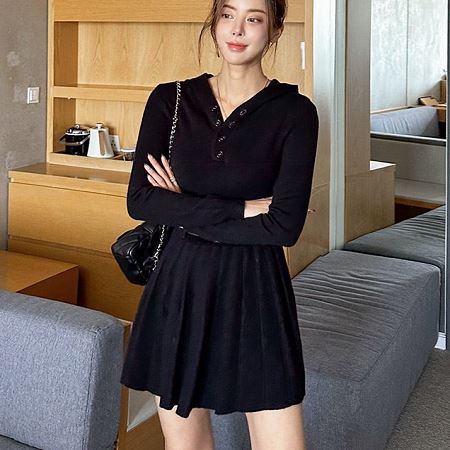 A collection of Dongdaemum Women’s Dresses, encapsulating the charm of Korean fashion.