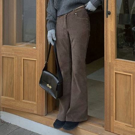 An array of Dongdaemum Women’s Pants, embodying the versatility of Korean fashion.