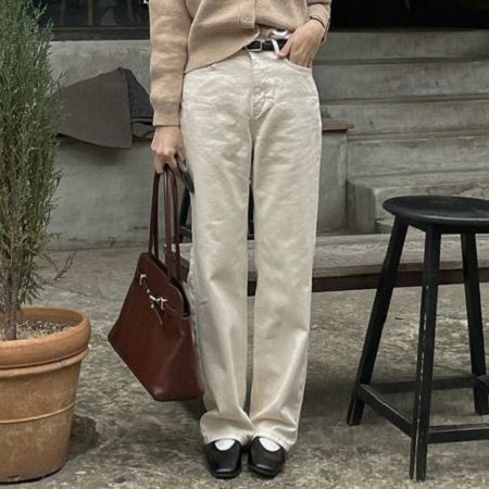 An array of Dongdaemum Women’s Pants, embodying the versatility of Korean fashion.