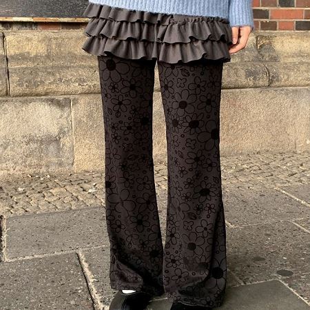 An array of Dongdaemum Women’s Pants, embodying the versatility of Korean fashion.