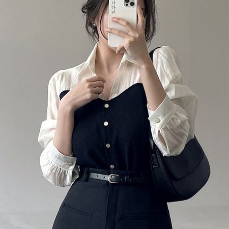 Dongdaemum Women’s Shirts, Tops & T-Shirts, a testament to the elegance and quality of wholesale Korean fashion.