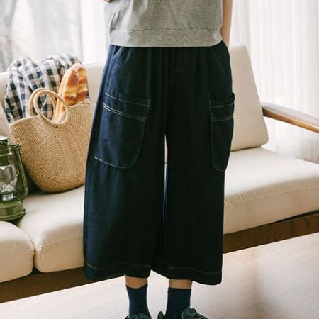 An array of Dongdaemum Women’s Pants, embodying the versatility of Korean fashion.