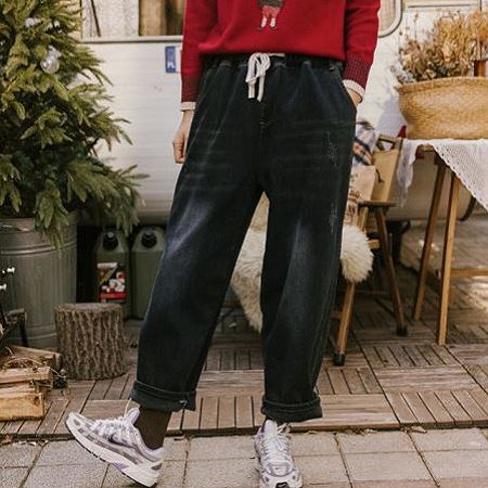 An array of Dongdaemum Women’s Pants, embodying the versatility of Korean fashion.