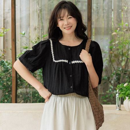A selection of Dongdaemum Women’s Shirts & Tops, showcasing the best of Korean fashion.