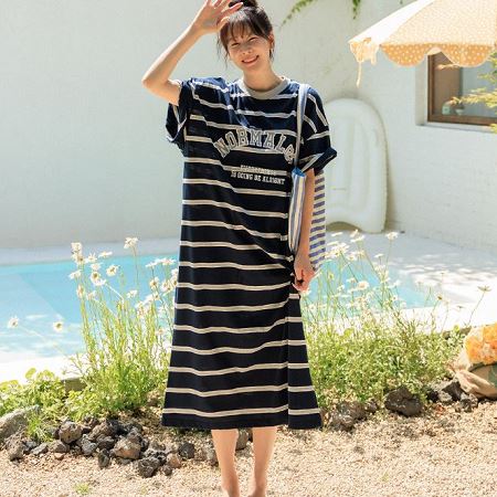 A collection of Dongdaemum Women’s Dresses, encapsulating the charm of Korean fashion.