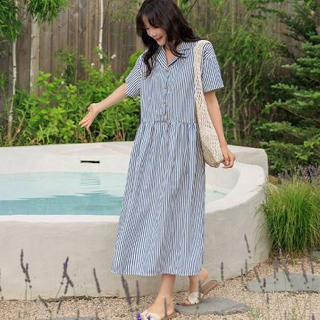 A collection of Dongdaemum Women’s Dresses, encapsulating the charm of Korean fashion.