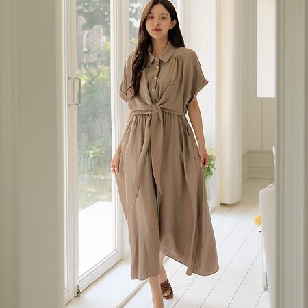 A collection of Dongdaemum Women’s Dresses, encapsulating the charm of Korean fashion.