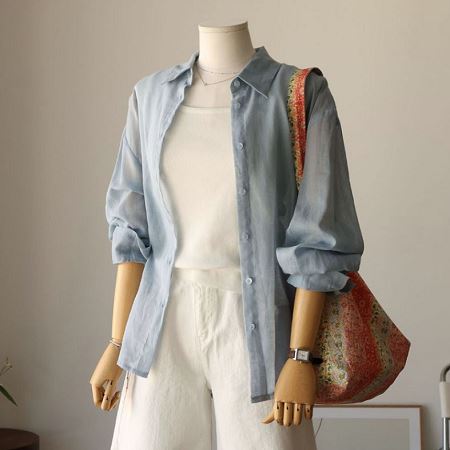 A selection of Dongdaemum Women’s Shirts & Tops, showcasing the best of Korean fashion.