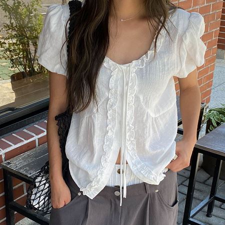 A selection of Dongdaemum Women’s Shirts & Tops, showcasing the best of Korean fashion.