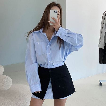 Dongdaemum Women’s Shirts, Tops & T-Shirts, a testament to the elegance and quality of wholesale Korean fashion.